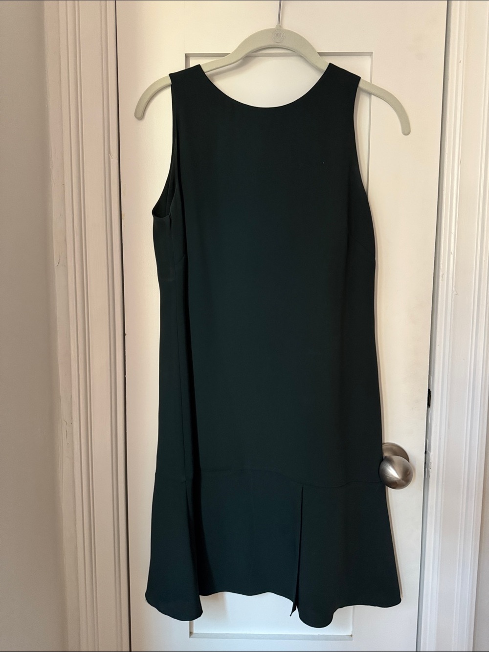 Babaton Sleeveless Dark Green Mini Dress